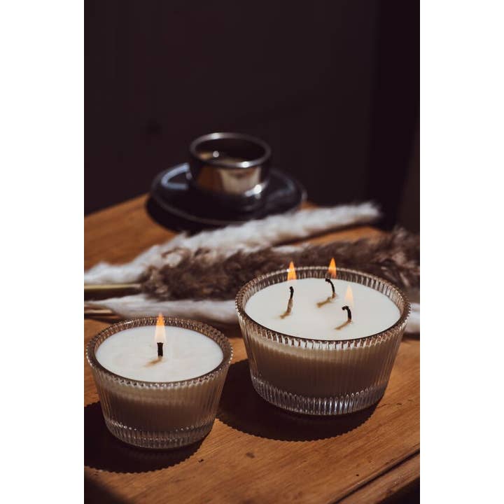 Atelier Bougies - Wholesale Jar/Filled Candle - Figue scented candle glass cup La Rochère1