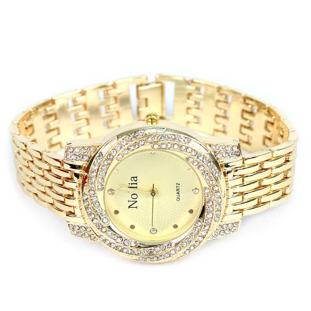 Selini New York - Wholesale Wrist watch – Women's - Gold Tone Women's Watch3