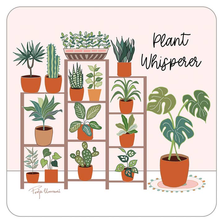 Plant Whisperer Coaster for wholesale by On The Bright Side