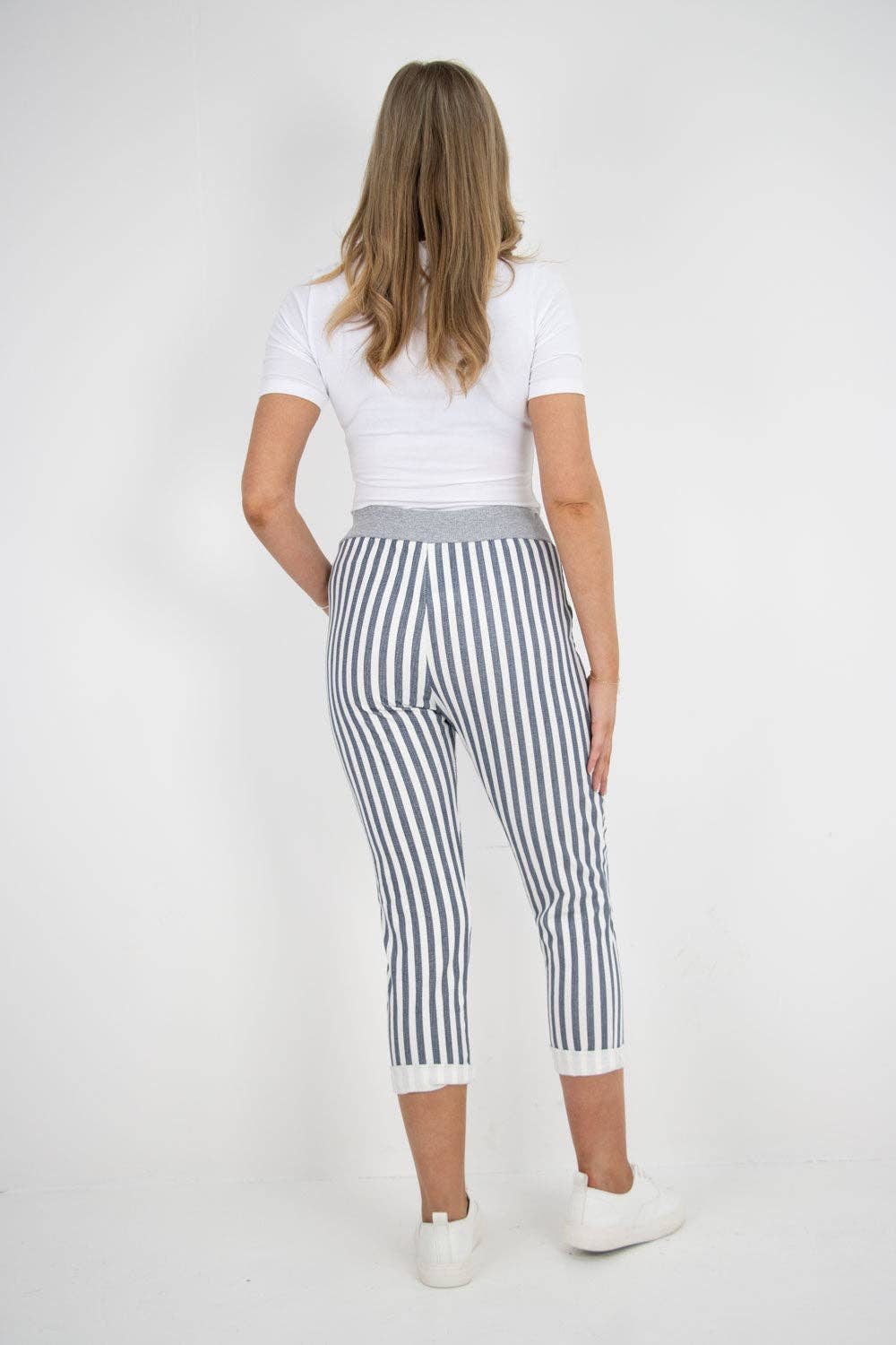 Miss Bold - Wholesale Pants - Women's - Italian Printed Cotton Ladies Trouser11