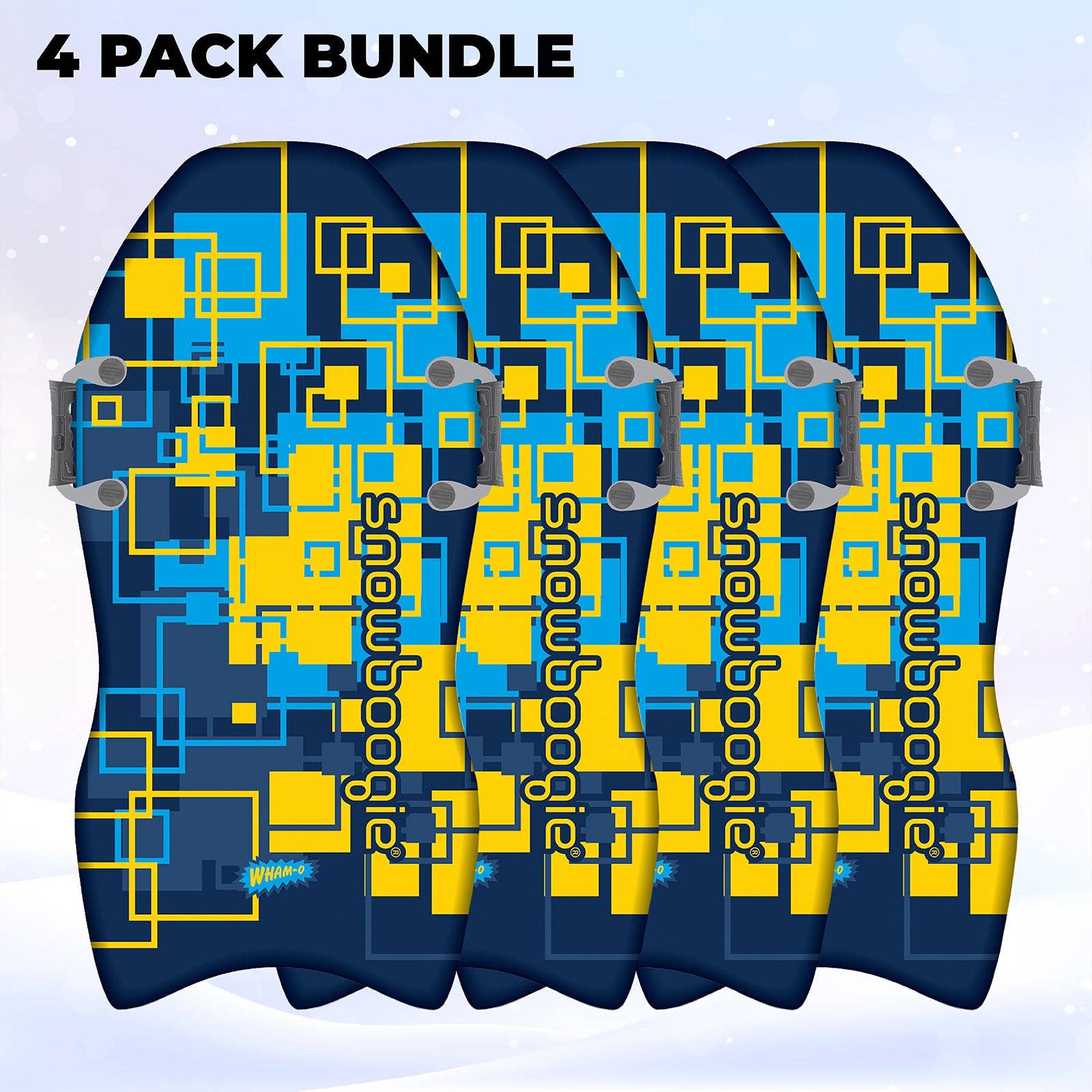 Sixale - Wholesale Sporting Accessories - Wham-O Snowboogie Air Thunder 40" Single Rider Snow Sled (Square)13