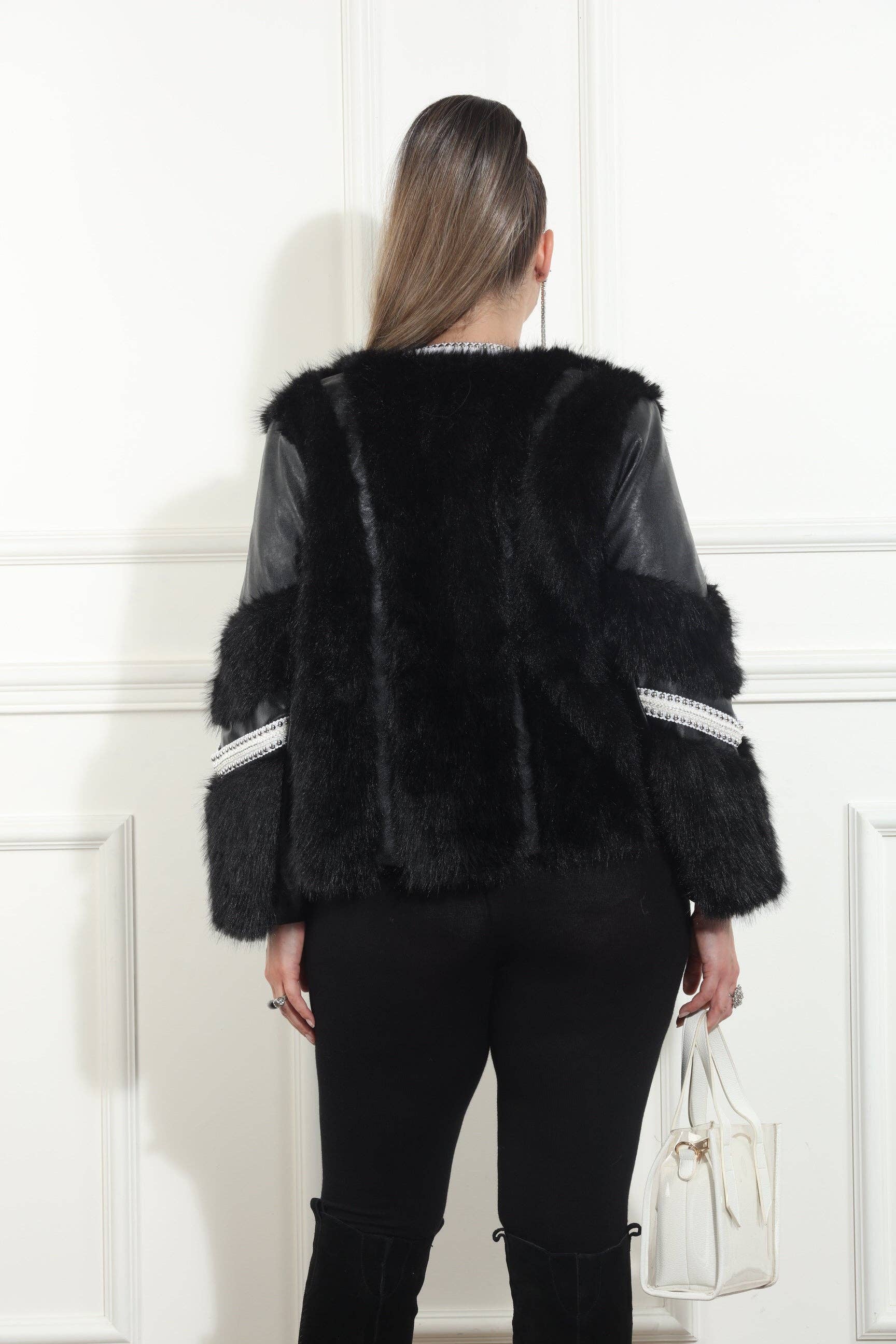 Love The Queen - Wholesale Jacket - Women's - Luxe Moda,  - Style LM-4845