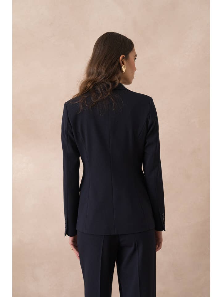 Attentif Paris – wholesale Kostymjacka – Dam – Heather figursydd kavaj för dam55