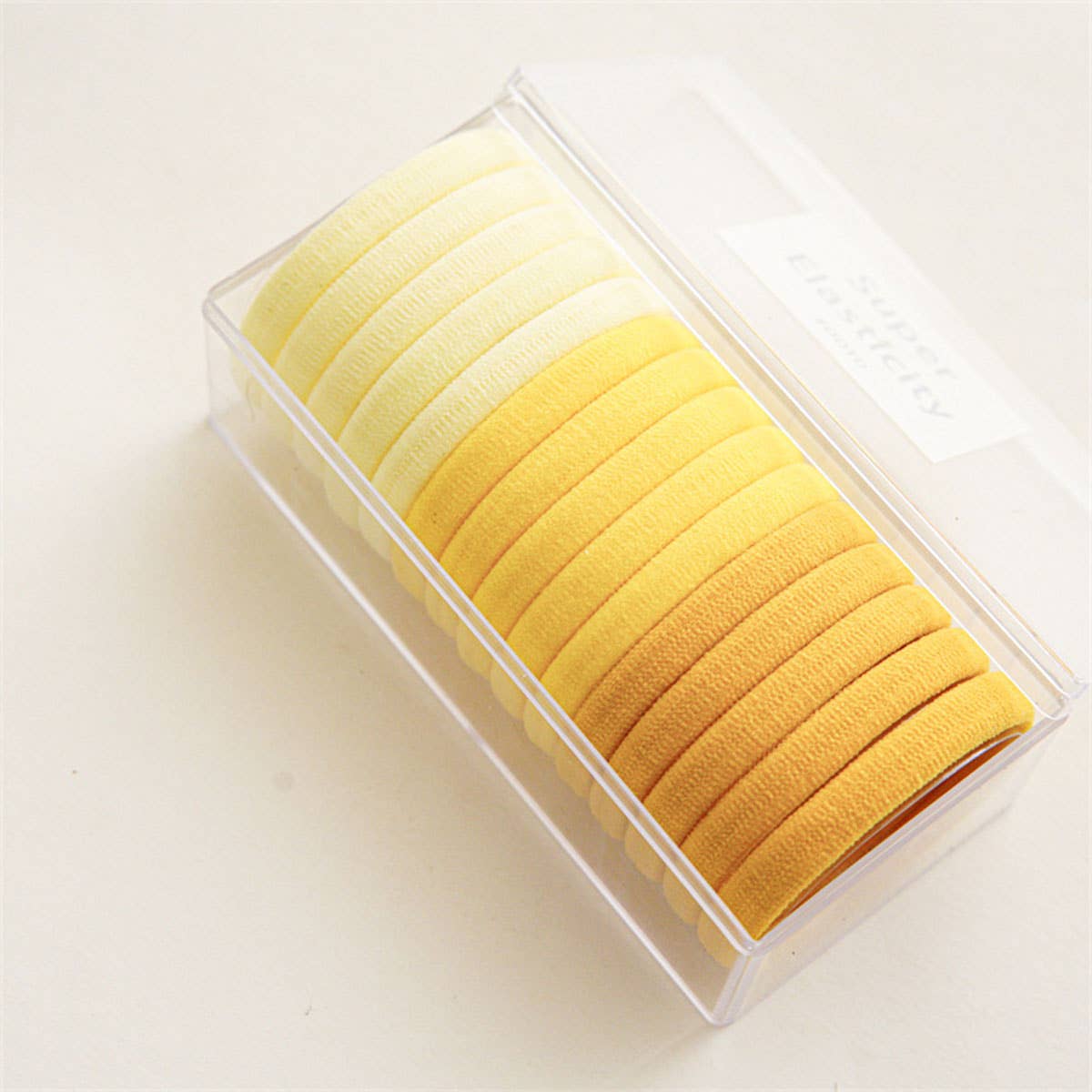 ACCITY - Wholesale Hair Tie - 15PCS/BOX SUPER STRETCHY ELASTIC HAIR TIES_CWAHA03352