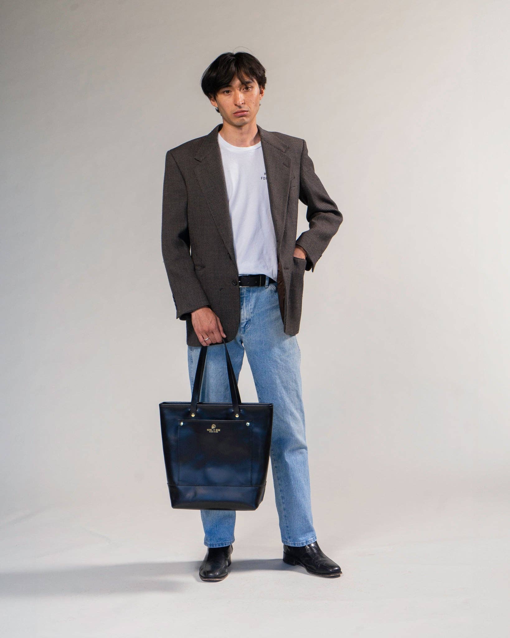 Howl and Hide – Großhandel Tragetasche – Unisex – Meridian Tragetasche mit Reißverschluss10