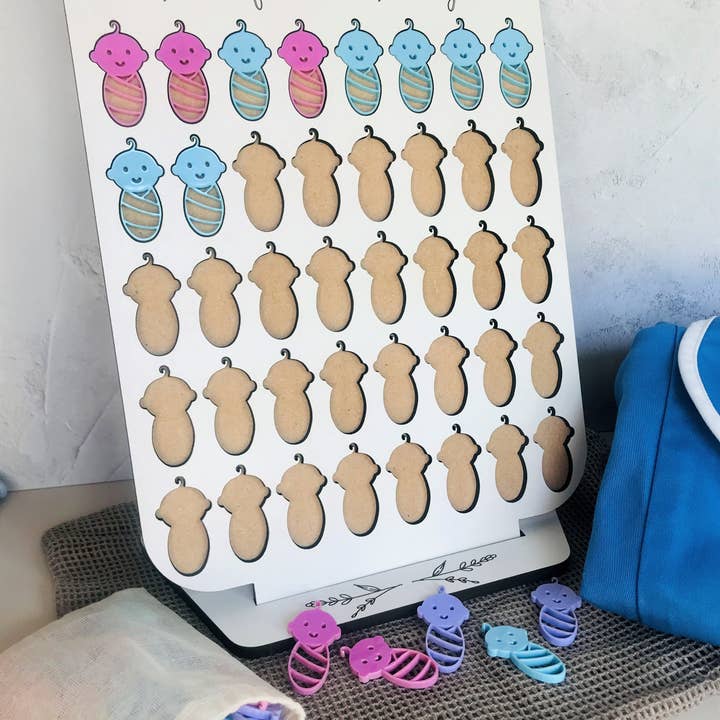 Deco Rach Design - Wholesale Milestone Art/Keepsake - Kids & Baby - Student Midwife Gift, Student Midwife Birth Counter7