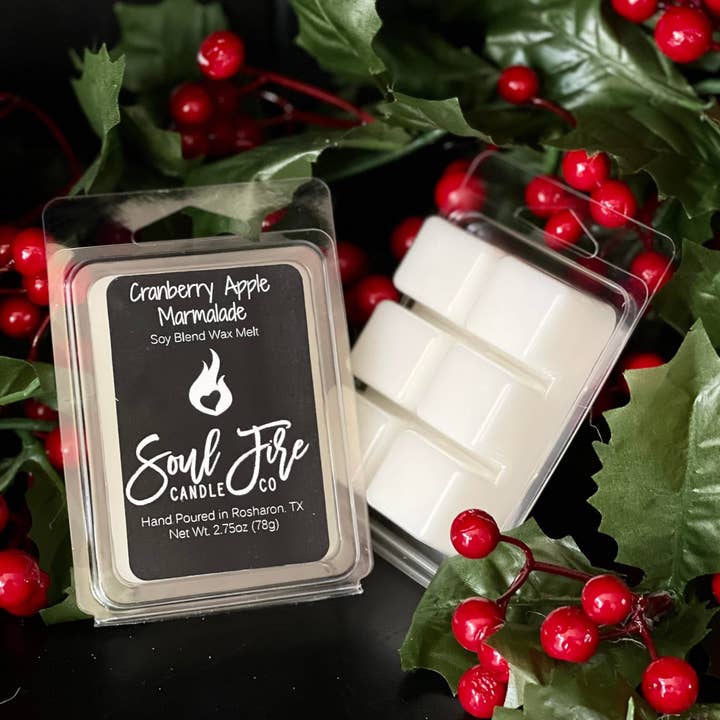 Cranberry Apple Marmalade Wax Melt for wholesale by Soul Fire Candle Company