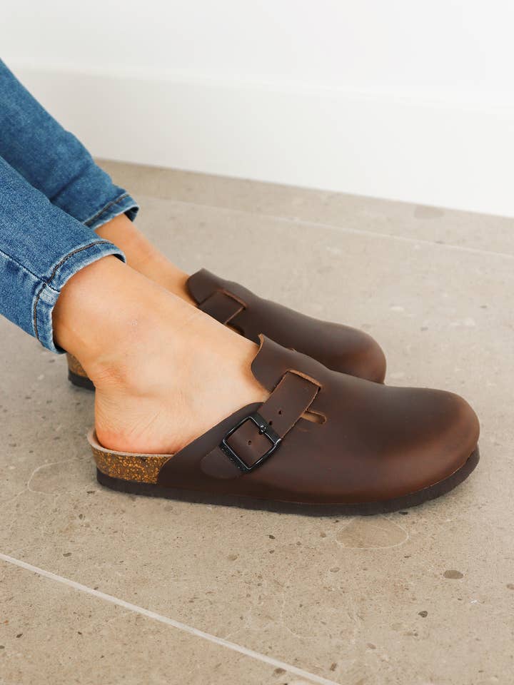 RIVA OILED LEATHER CLAY UNISEX for wholesale by GENUINS