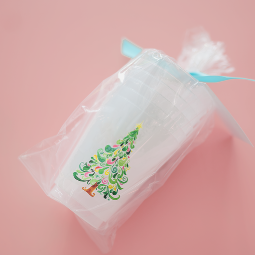 Taylor Paladino - Wholesale Disposable Cup - Whimsy Tree Frosted Cups | Set of 61