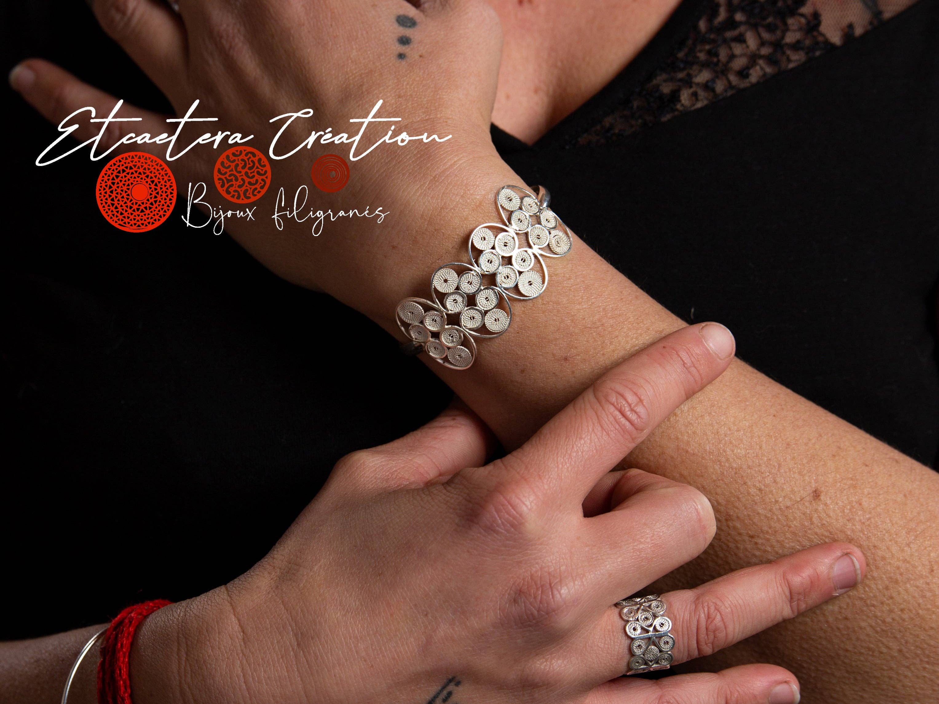 Etcaetera Création - Vente Anneau/bague à empiler - Bague "Envol"4