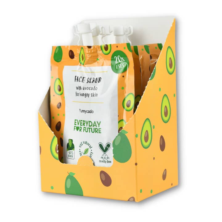 Everyday For Future - Wholesale Facial Exfoliant/Scrub - Nourishing Face Scrub with Avocado Oil3