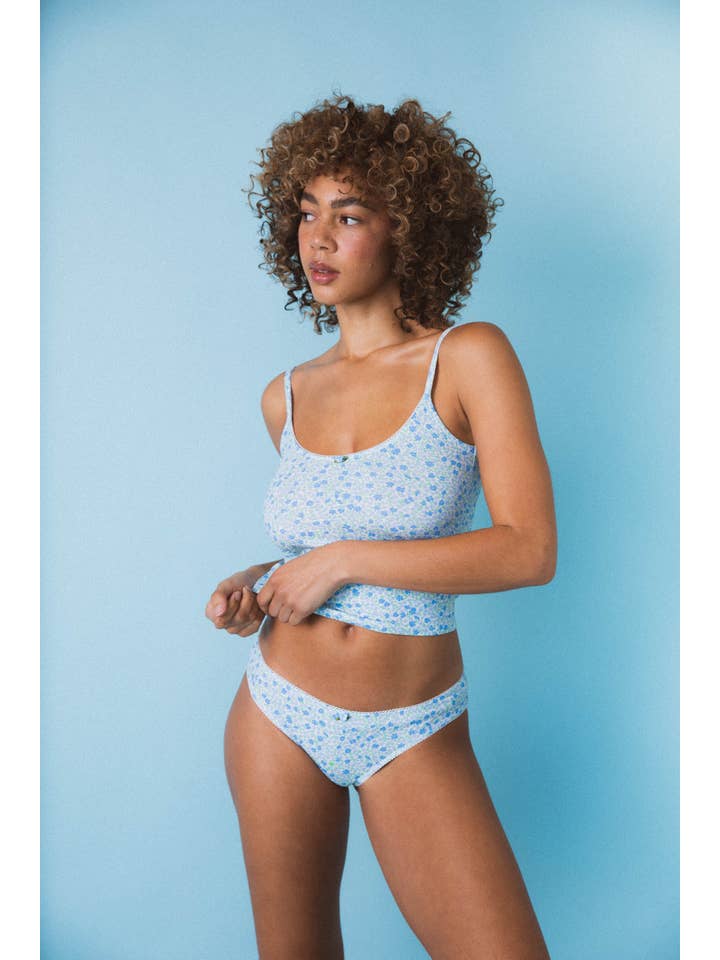 SCOOP BACK CAMI IN MORNING GLORY for wholesale on Faire