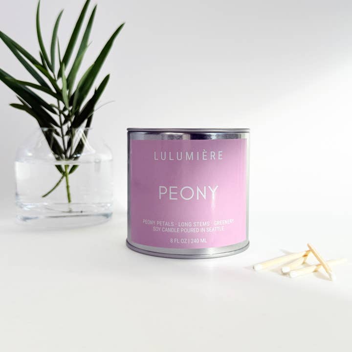 Peony Candle for wholesale by LULUMIÈRE