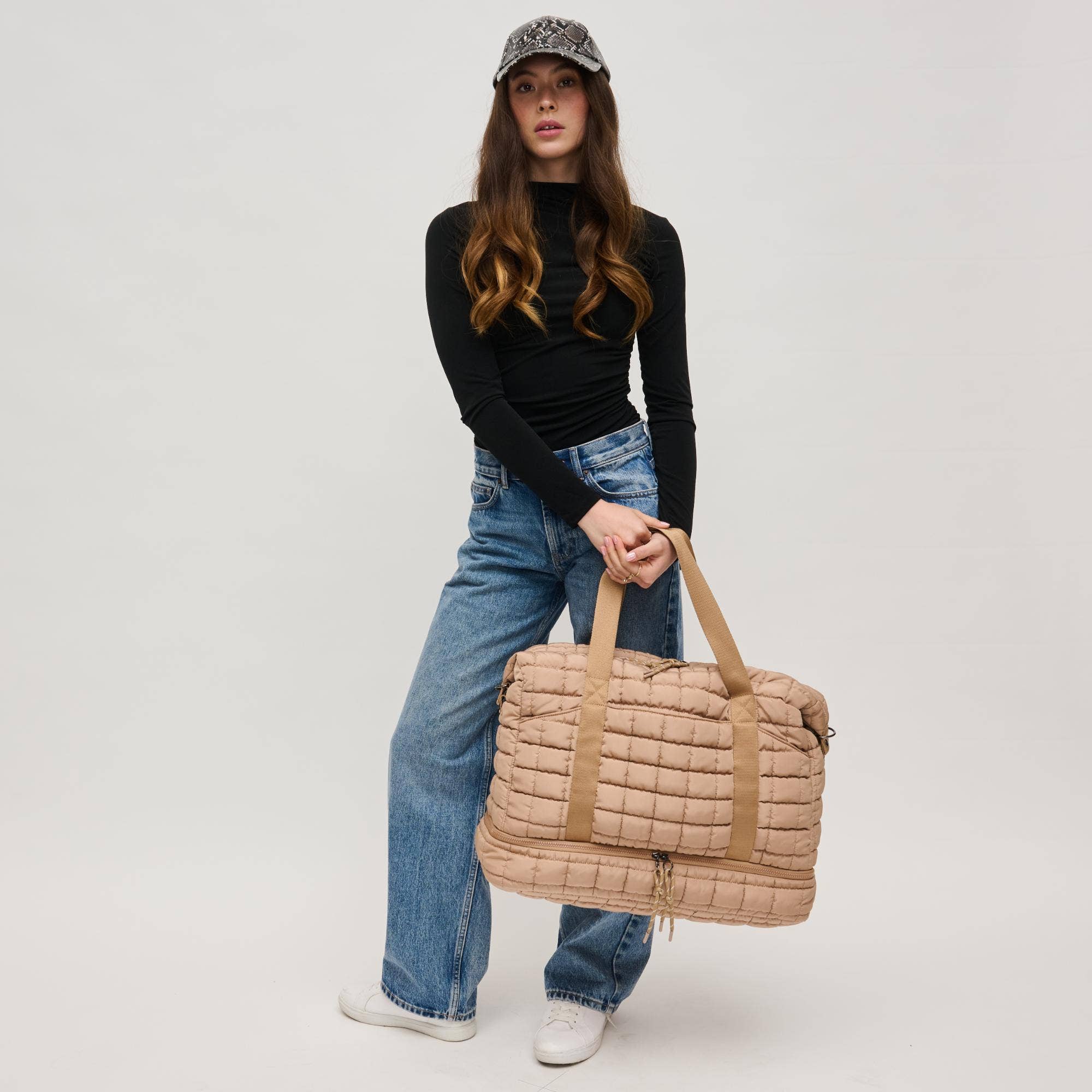 Urban Expressions - Vente Sac de voyage – femme - Sac weekender matelassé en nylon Globetrotter16