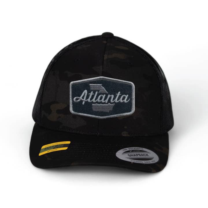 Cotton Mule - Wholesale Trucker Hat - Unisex - Atlanta Patch Trucker Hats
