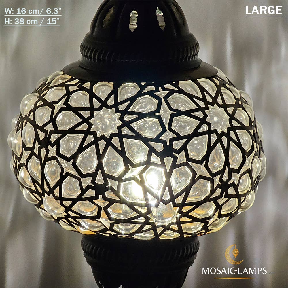 Mosaic Lamps - Wholesale Accent/Desk Lamp - Laser Blown Globe Regular Table Lightings, Desk Lamps, Ottom6
