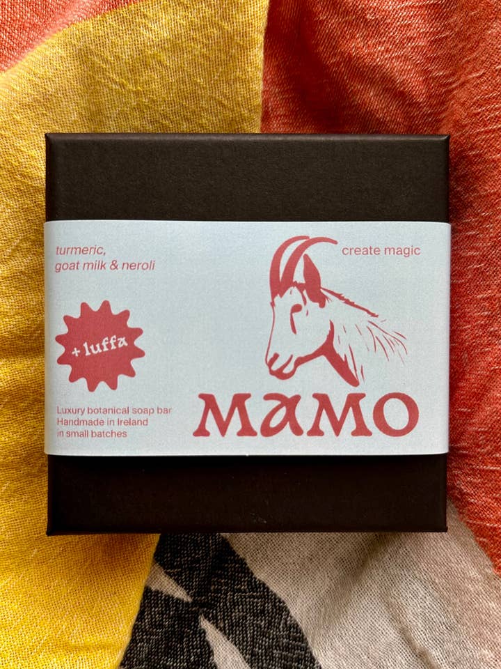 LUFFA Goat Milk, Turmeric & Neroli Body Soap Bar for wholesale by MAMO