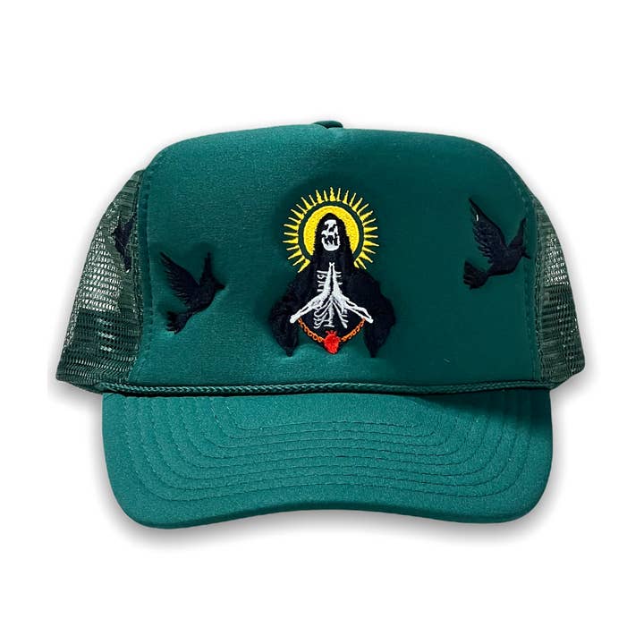 Trucker-Mütze Praying Reaper für den Großhandel von Dropout New York