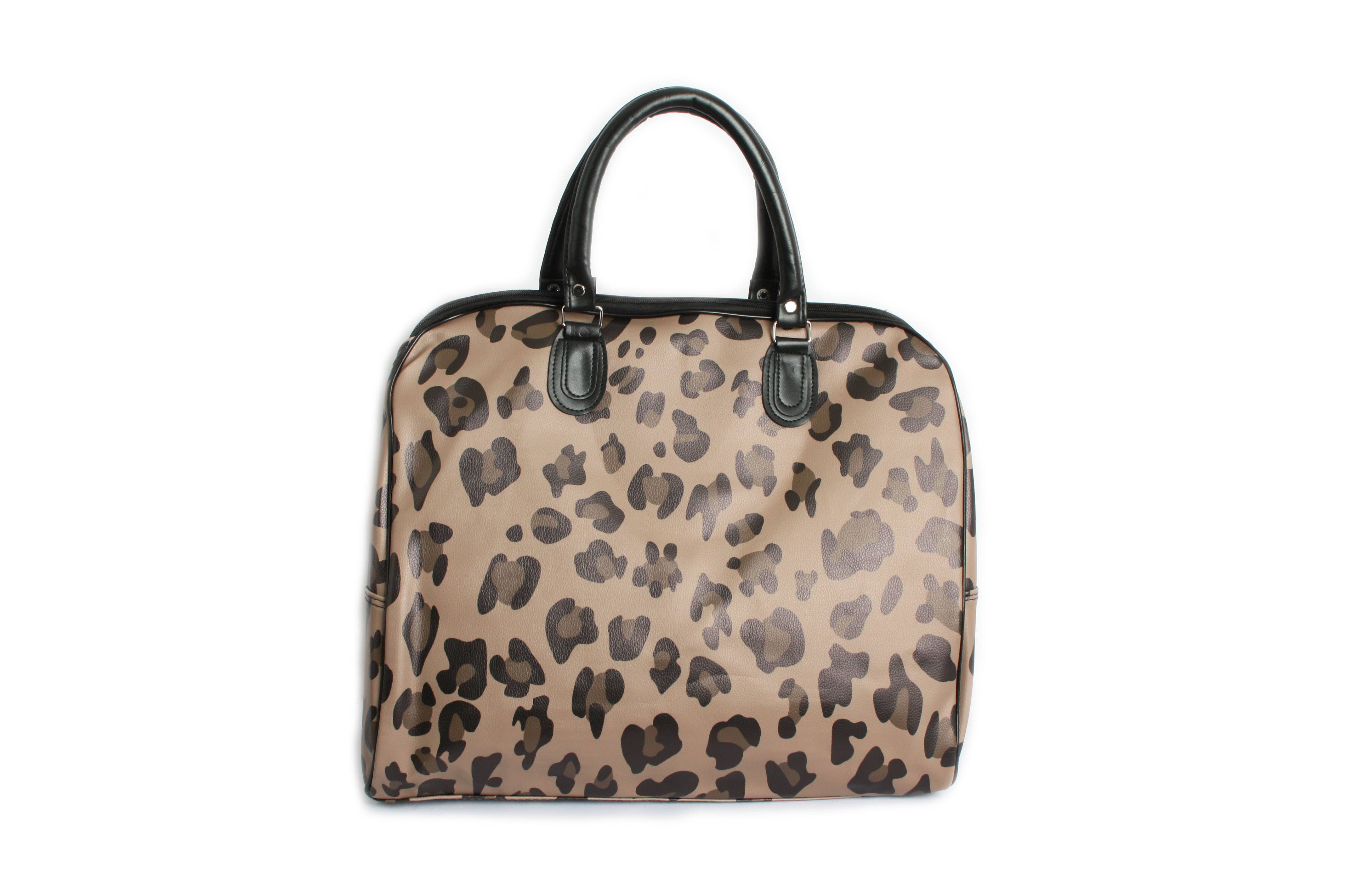 Nima Accessories Inc - Wholesale Weekender Bag - Women's - Animal Print Duffle Bag Weekender Bag Travel Bag