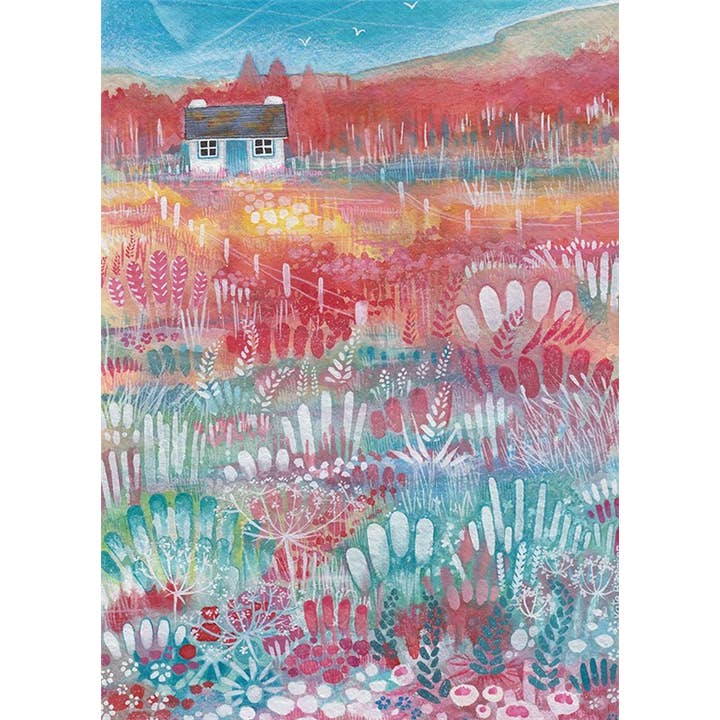 Greeting Card Liberty Cottage for wholesale by Natural Partners Limited