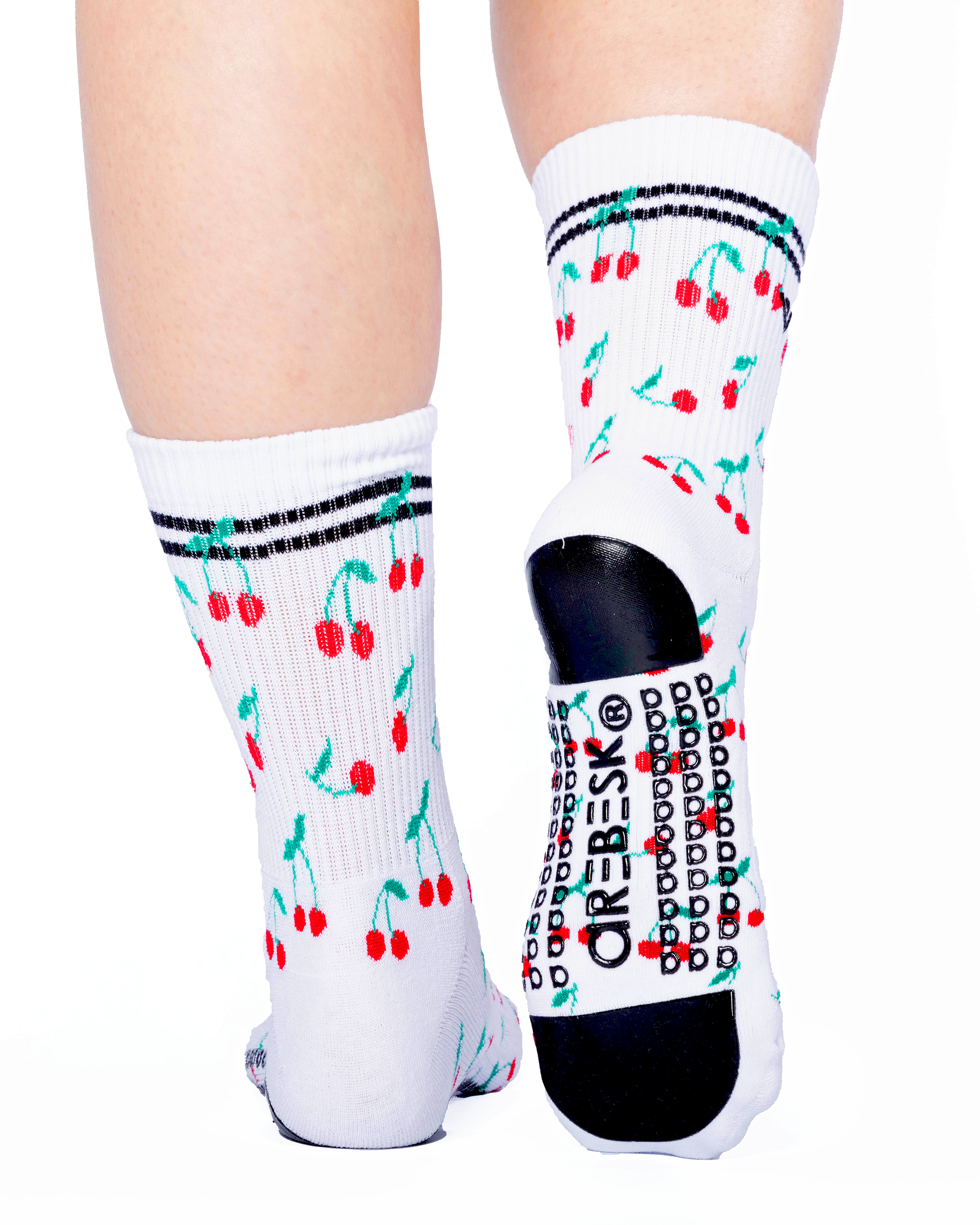 Arebesk - Wholesale Socks - Women's - Classic Women's Crew Grip Sock6
