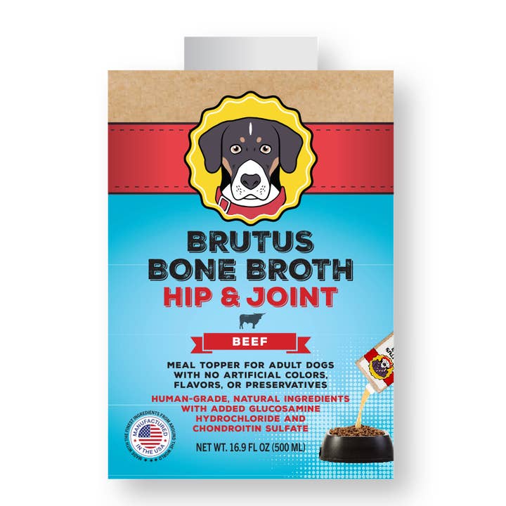 Mini Brutus Broth Hip & Joint Beef Bone Broth (16.9oz) for wholesale by Brutus Broth