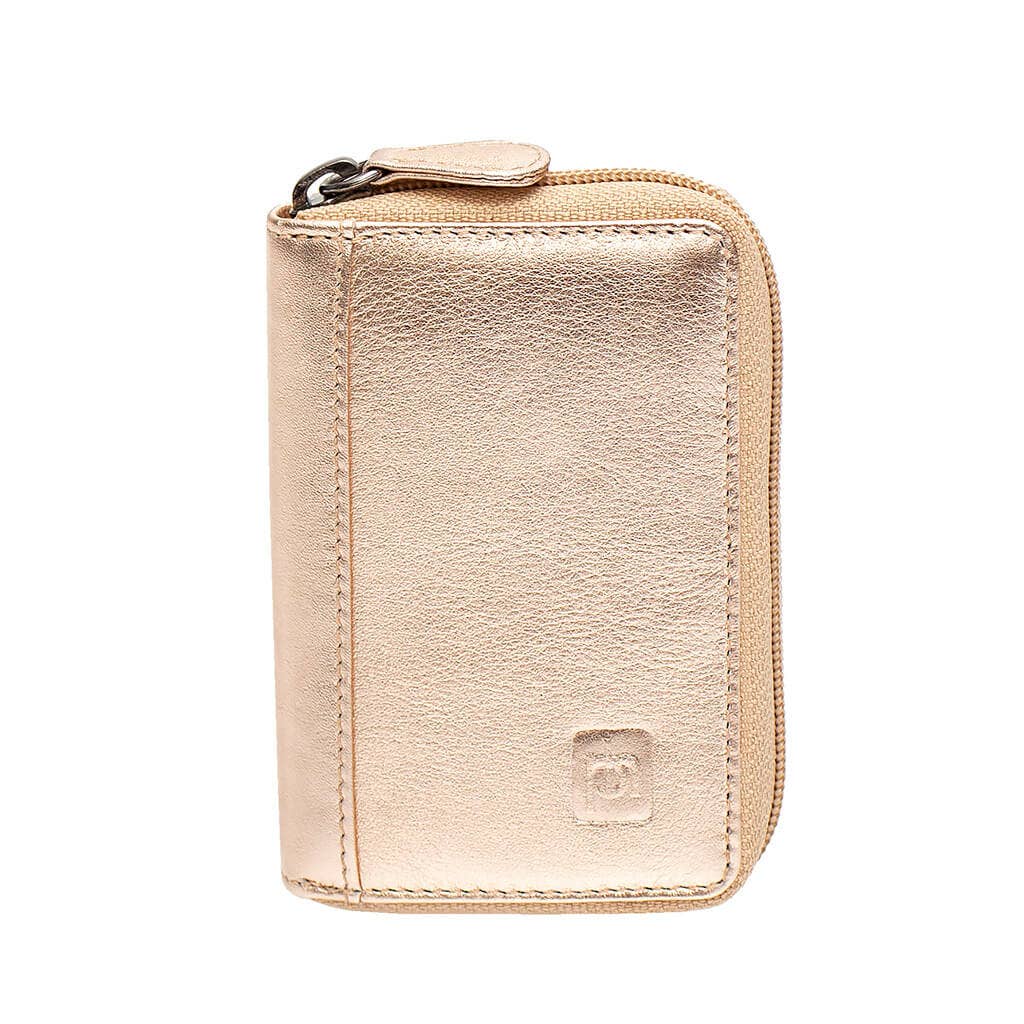 PRIMEHIDE - Wholesale Card Holder - Unisex - Concertina Leather RFID Credit Card Holder - 78050