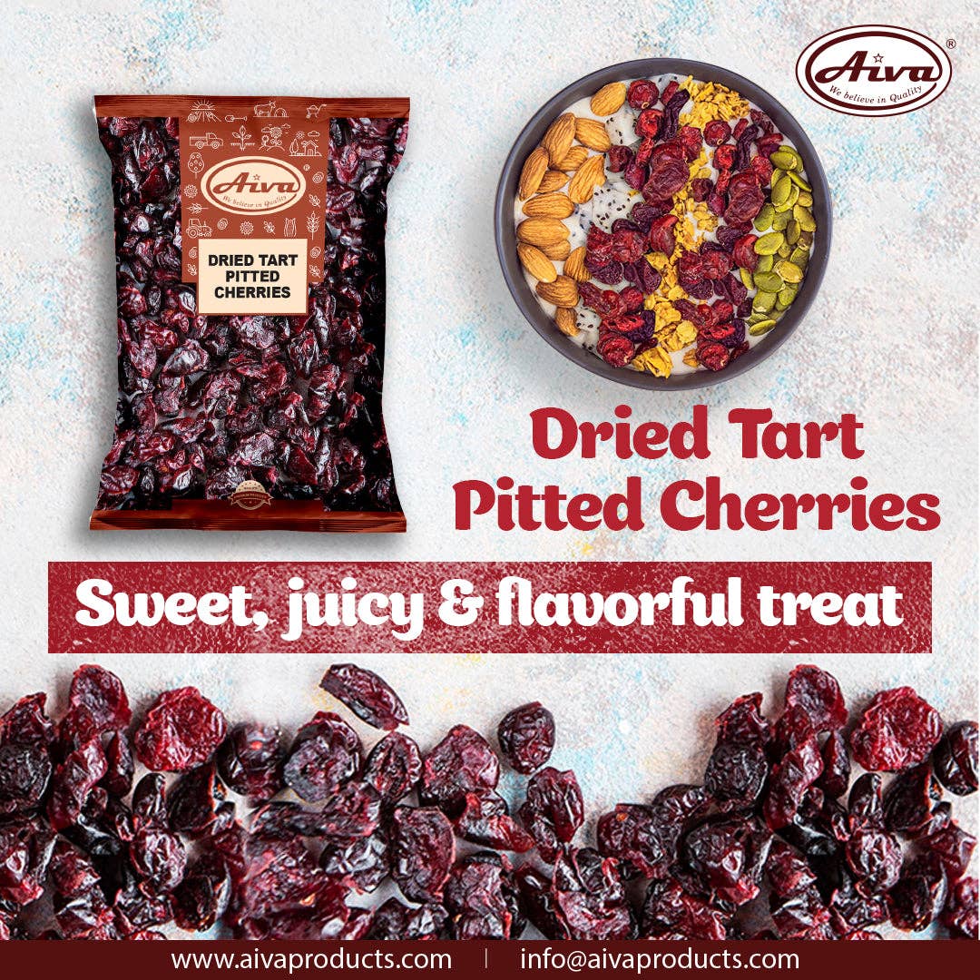 Aiva Products - Wholesale Dried/Dehydrated Fruit - Dried Tart Pitted Cherries4