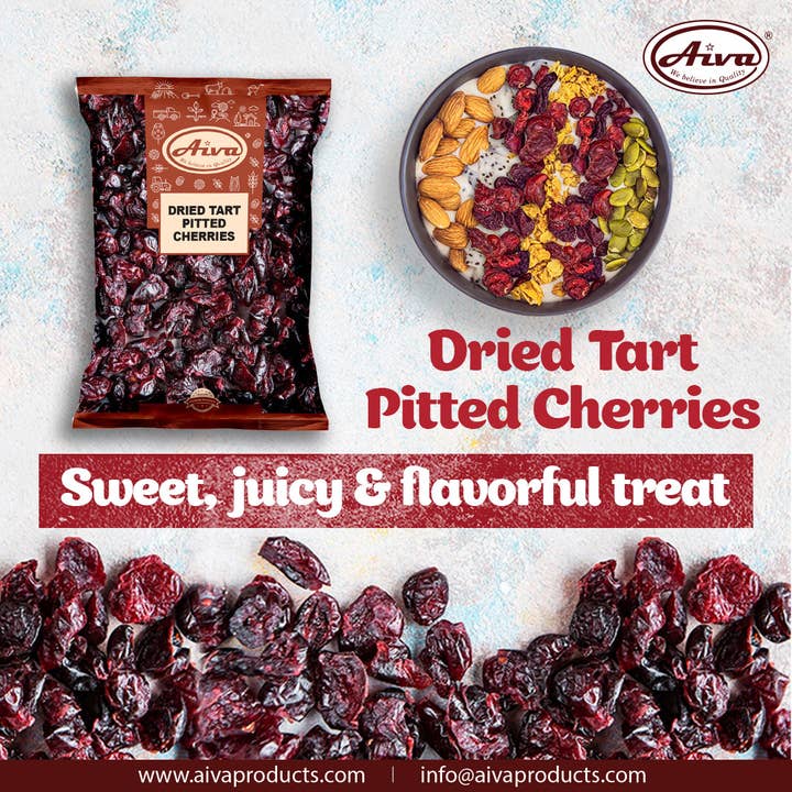 Aiva Products - Wholesale Dried/Dehydrated Fruit - Dried Tart Pitted Cherries4
