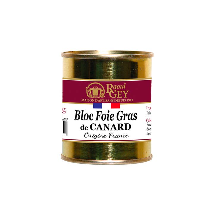 Foie Gras Duck Block Box 130 g - Raoul Gey - 93475 for wholesale by Maison RGEY