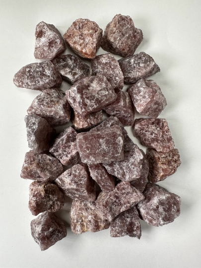 CaNatureLover - Wholesale Spiritual Stone/Crystal - Strawberry Quartz RAW , 0.75"-1.25" Size, Chunks5