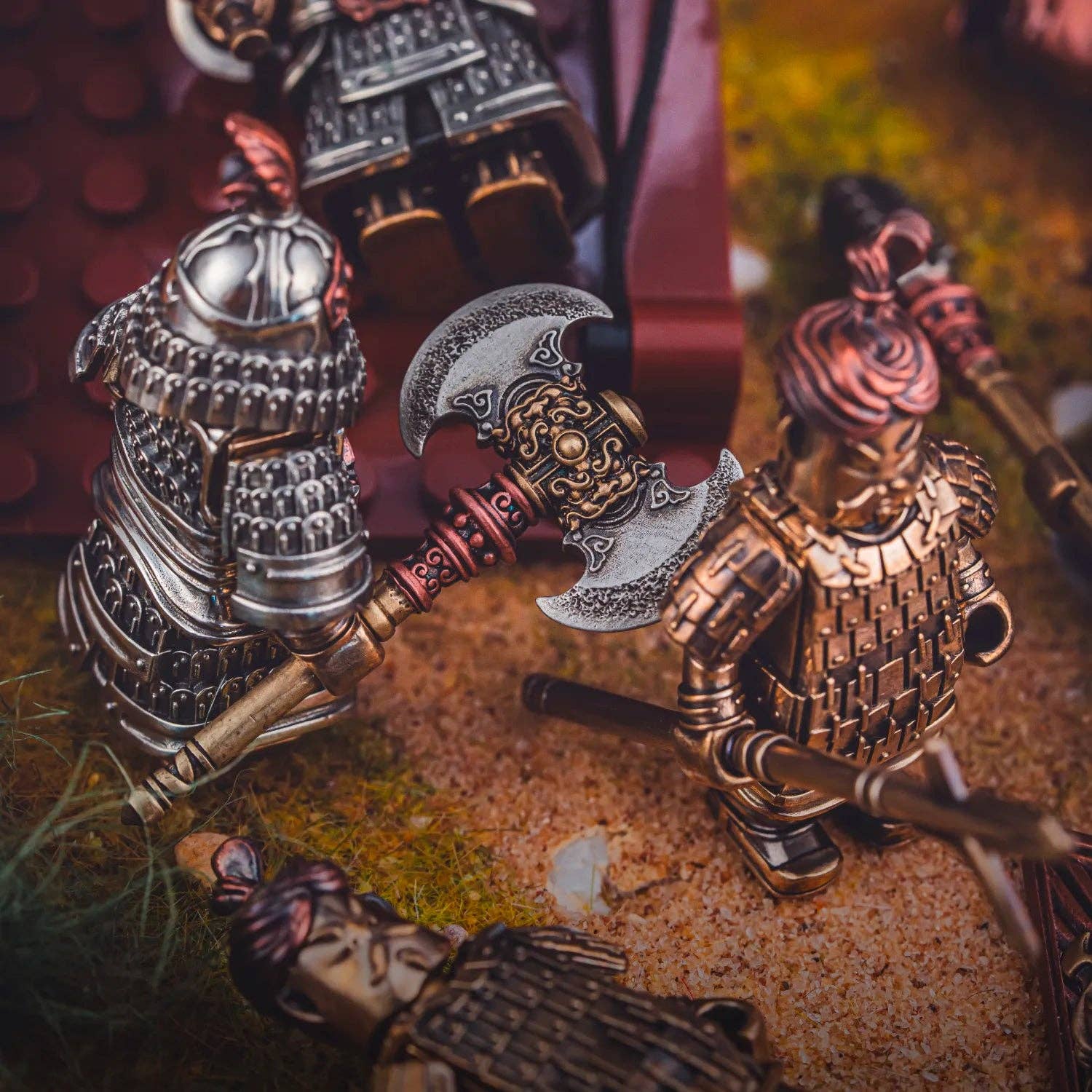 Coppertist.wu - Vente Porte-clés – unisexe - Hache à double tranchant4