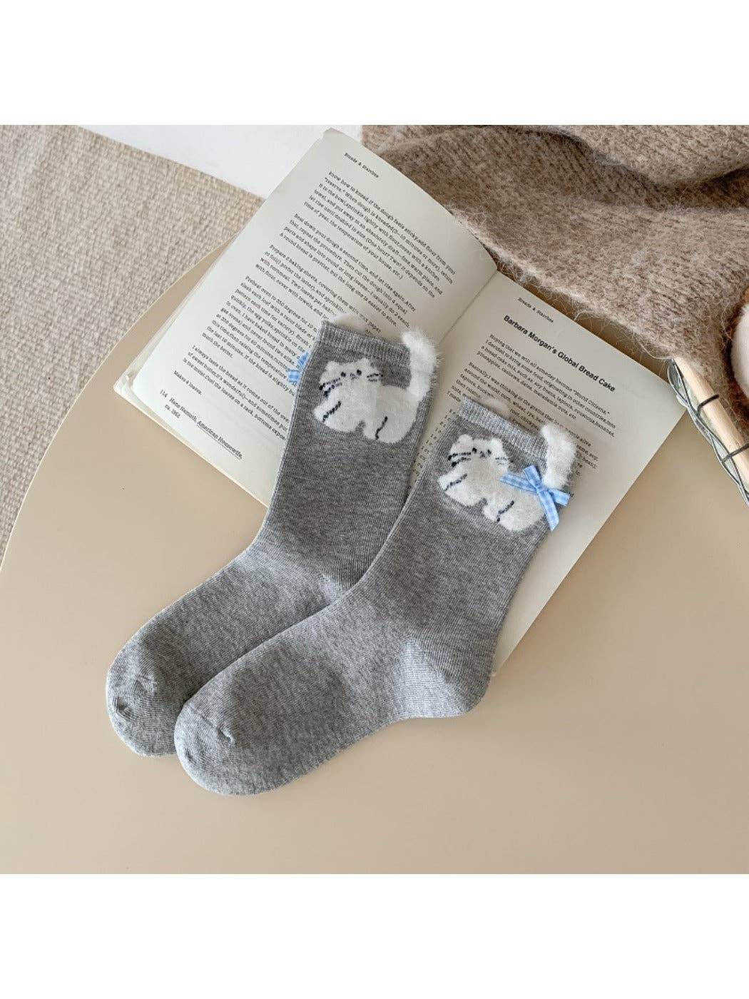 Funkyrel® Atzbranding Limited - Vendita all'ingrosso Calzini - Donna - Rufia - Calzini Invernali da Donna con Motivo di Animali Cartoon4