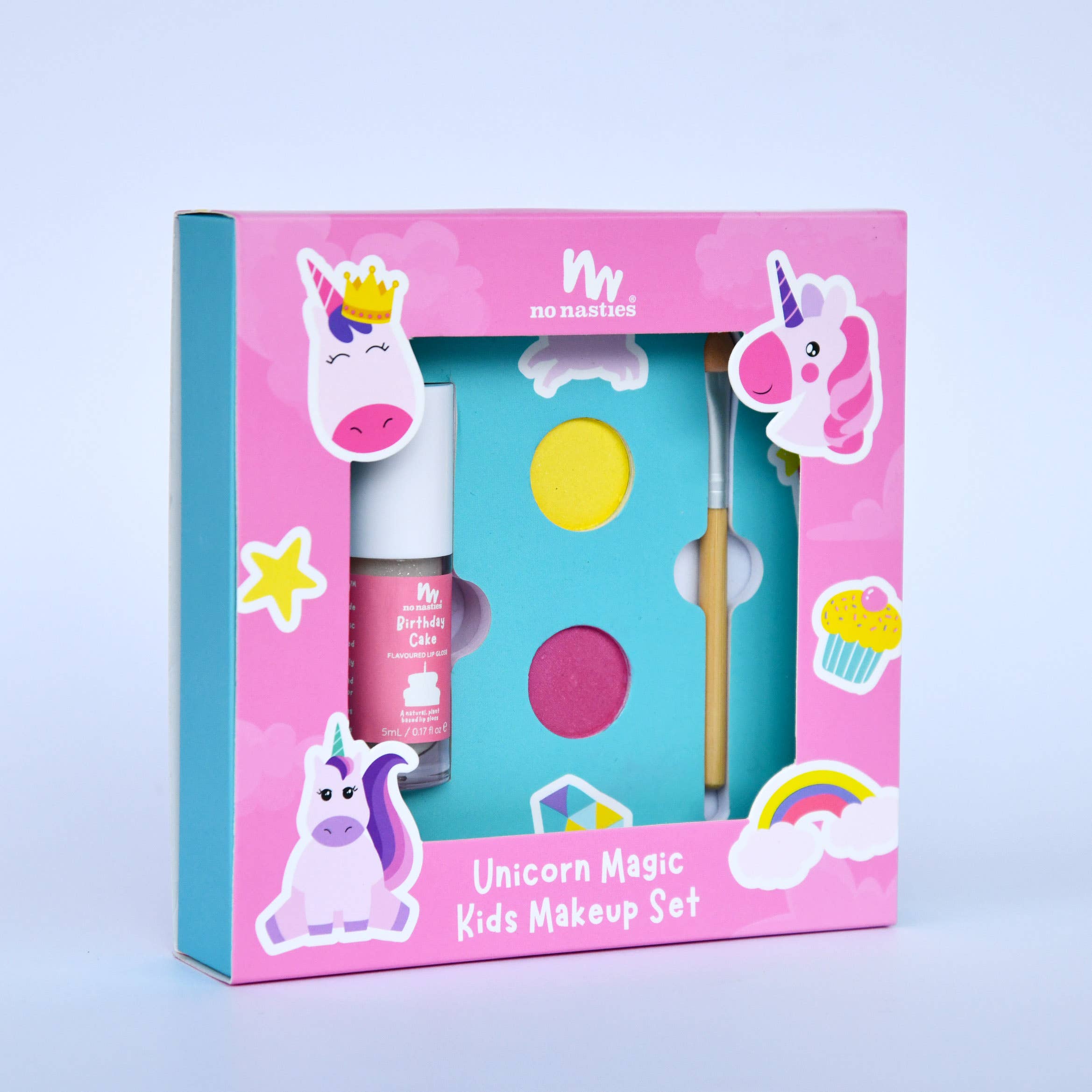 no nasties kids - Vente Maquillage – enfant - Ensemble de maquillage pour enfants Unicorn Magic naturel et non toxique3