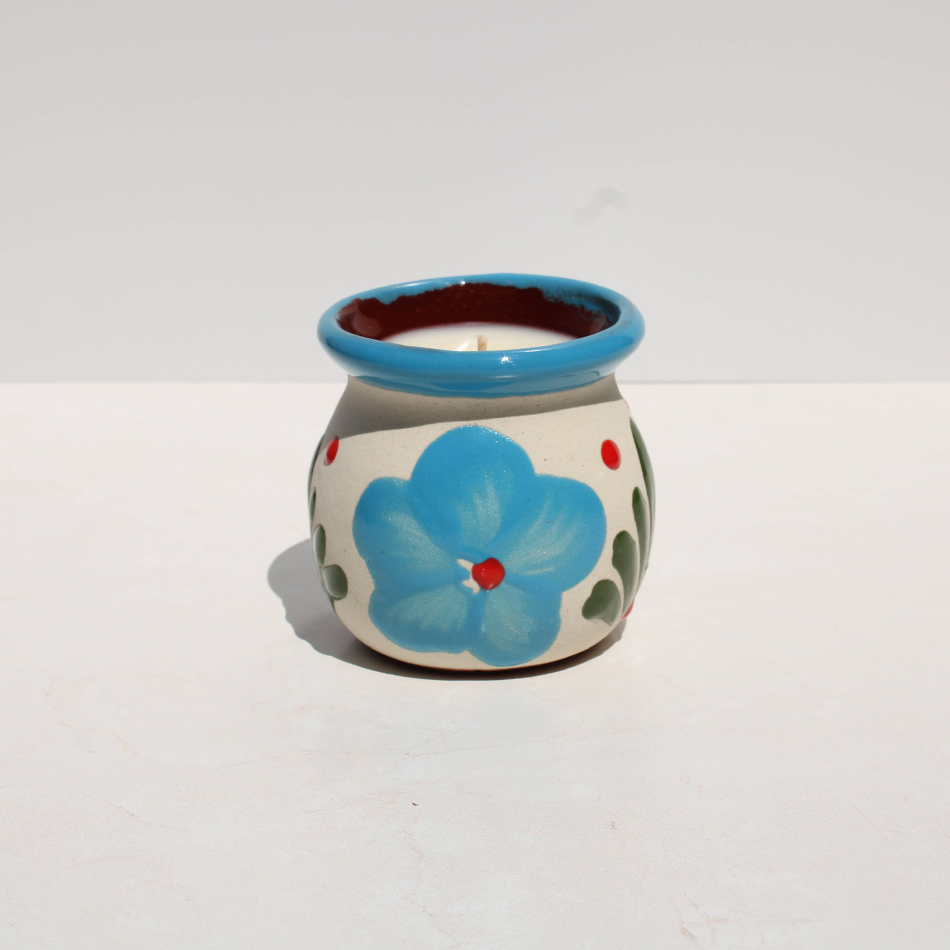 Fonzie's Artisanal Goods - Wholesale Jar/Filled Candle - Horchata Jarrito Candle - 7oz1