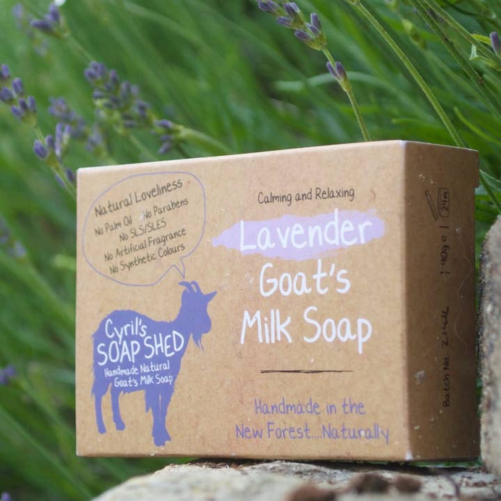Lavender Goats Milk Soap for wholesale by Cyril's Soap Shed