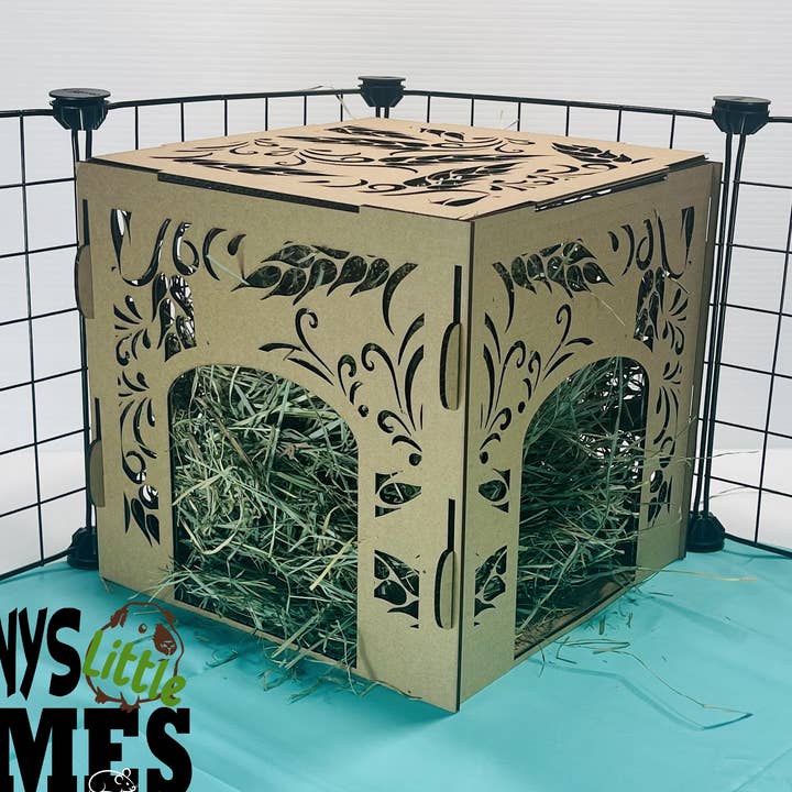 Cardboard Hay Holder for wholesale by Grannys Little Homes