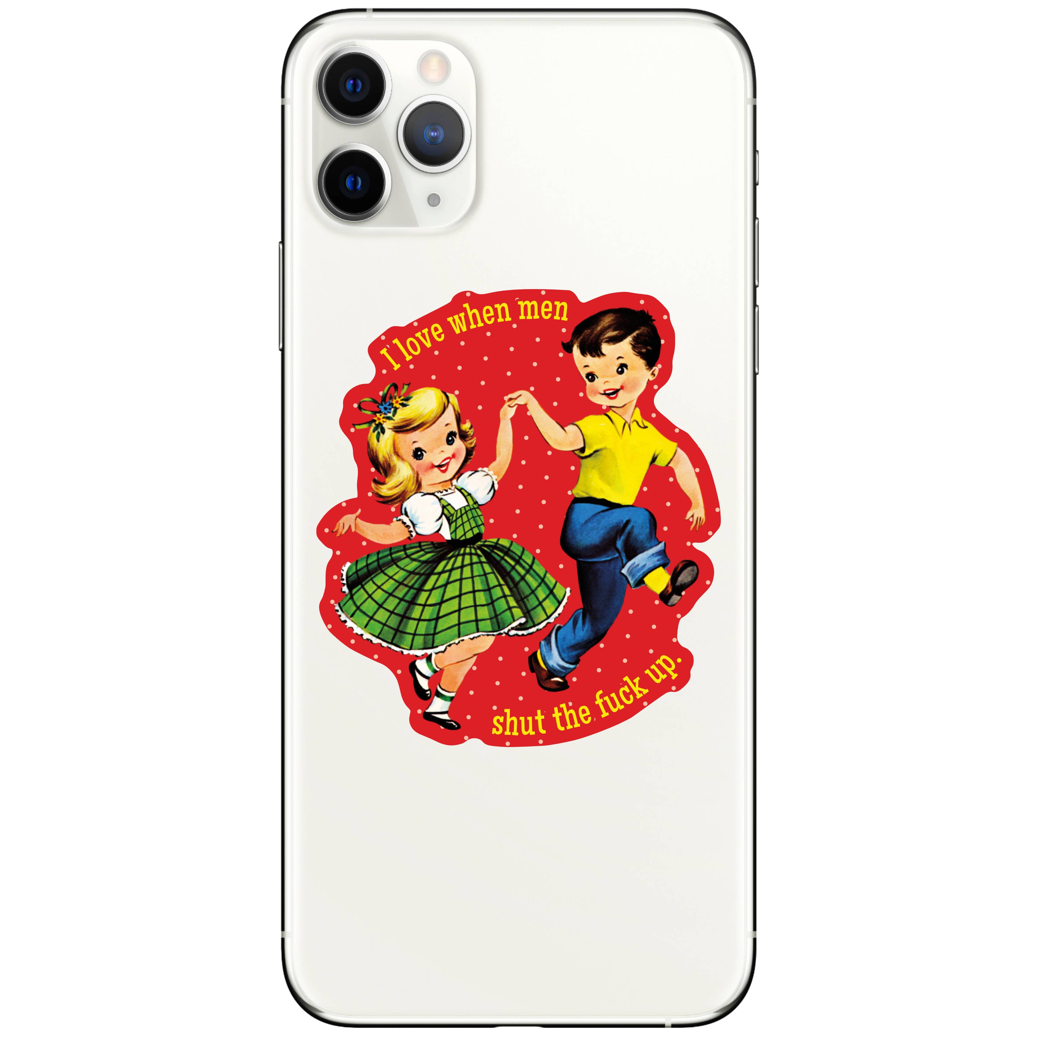 Juju and Moxie – wholesale Klistermärke – Feministiska rättigheter Jävla svär Högkvalitativ vinylklistermärke4