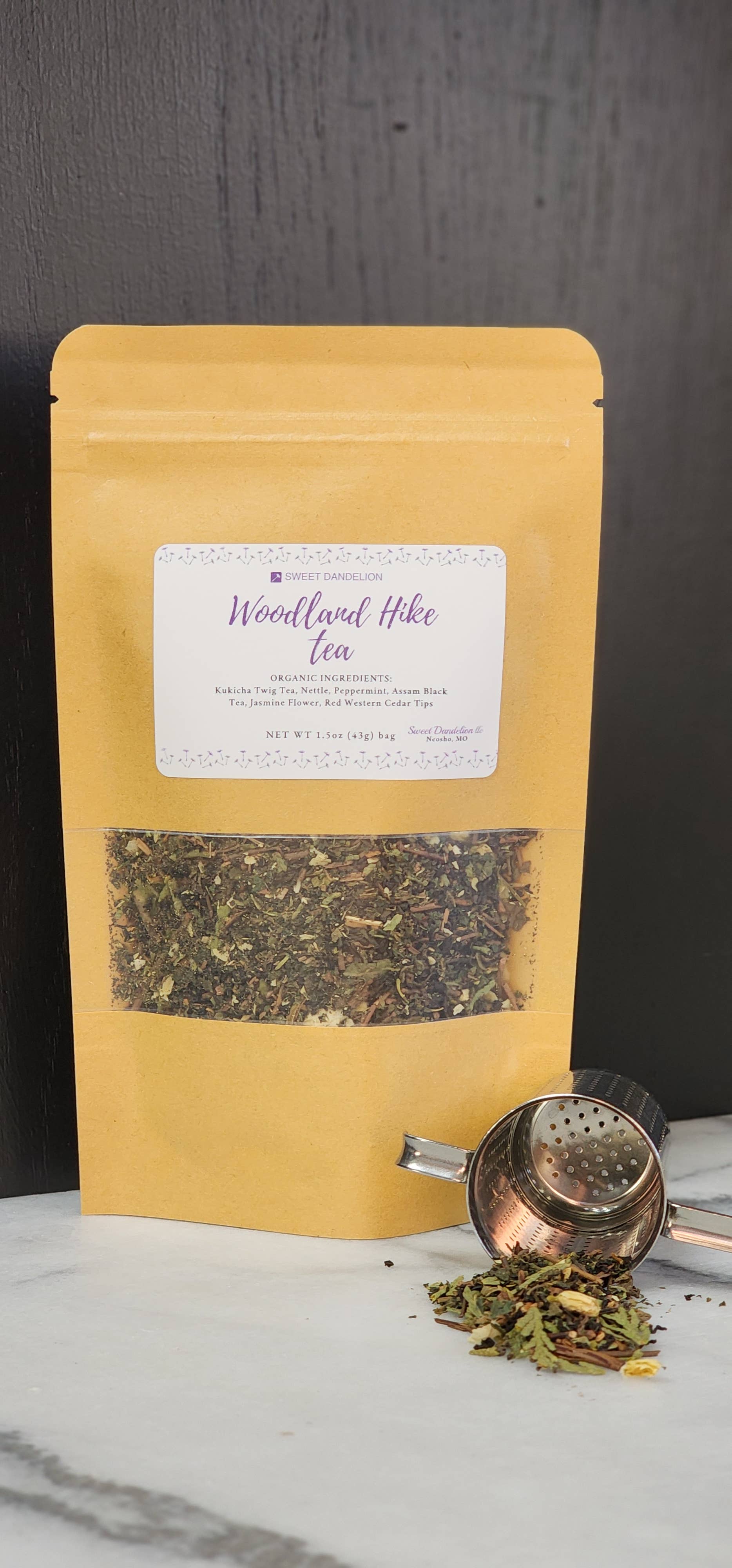 Sweet Dandelion, llc - Wholesale Loose Tea - Woodland Hike Tea7