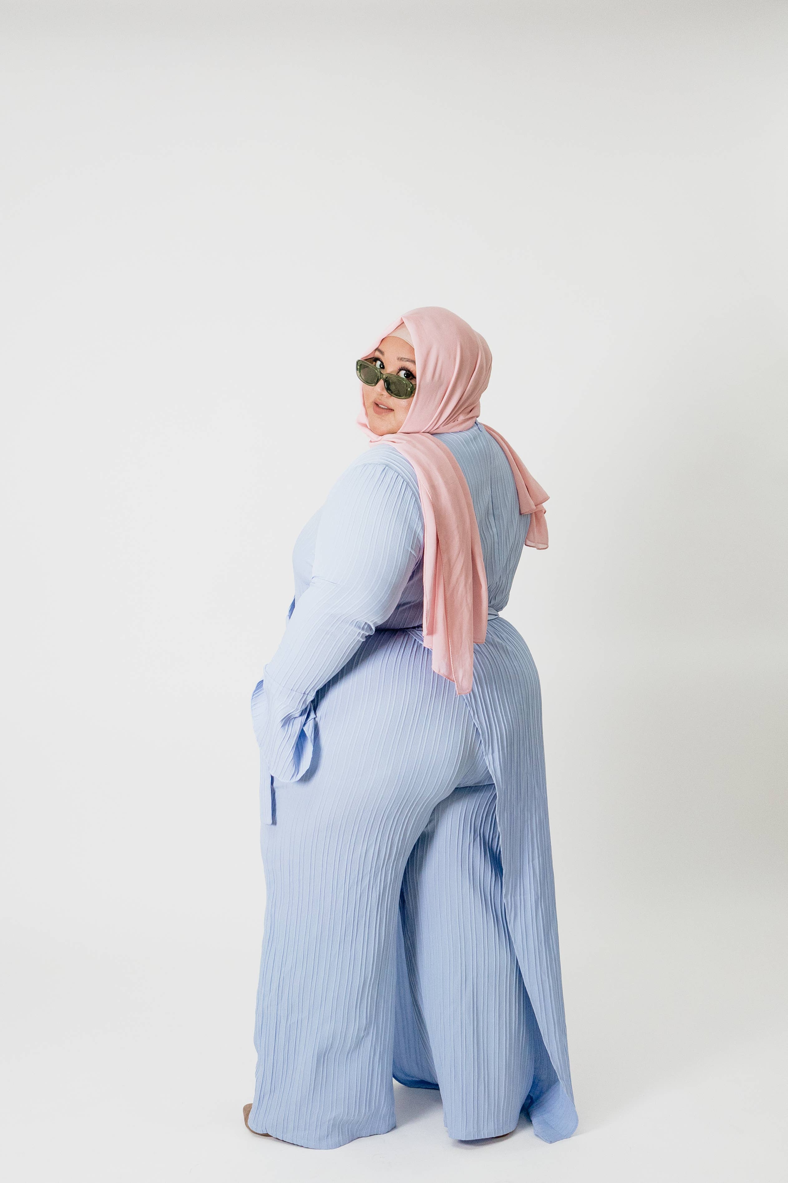 Nour Emporium - Wholesale Jumpsuit - Women's - Janine lilac skirted jumpsuit3