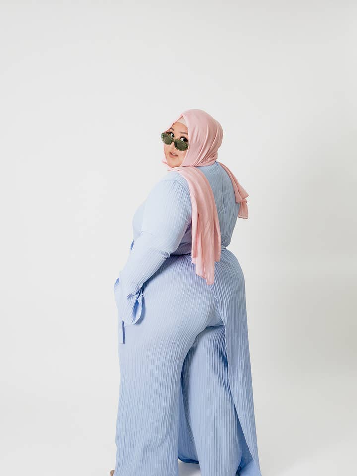 Nour Emporium - Wholesale Jumpsuit - Women's - Janine lilac skirted jumpsuit3