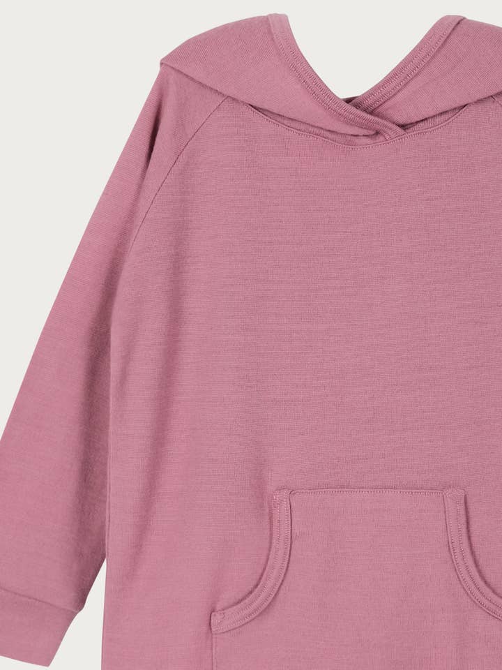 Babu - Wholesale Hoodie – Child - Merino Hoodie - Blossom2