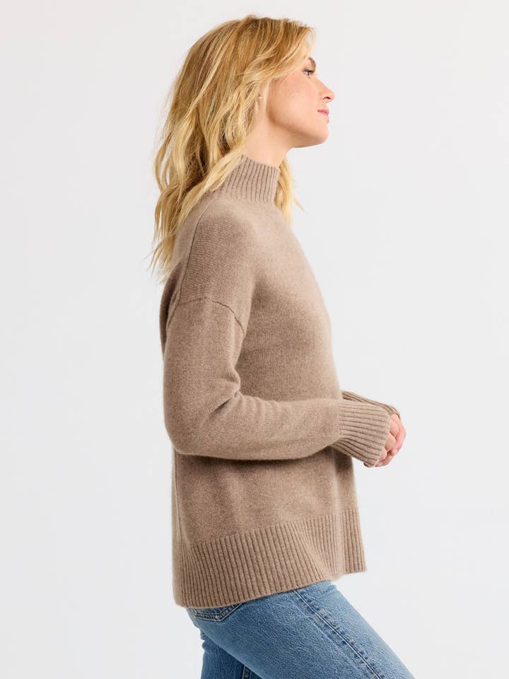 Driftwood Oversized Cashmere Pullover for wholesale on Faire4