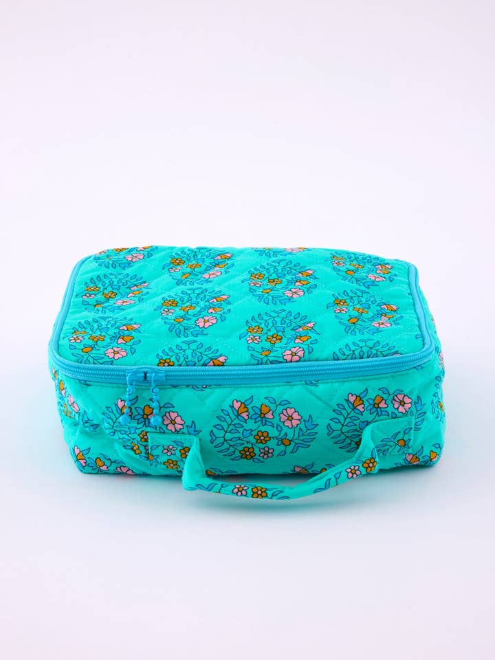 Valisette bébé Shalin vert d'eau pour la vente par Petit Pan