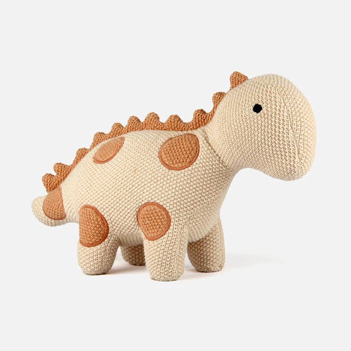 Bambini – wholesale Fyllda/plyschleksaker - Barn och baby – Gosedjur|Handgjord bomullsstickad mjuk DINO djurleksak2