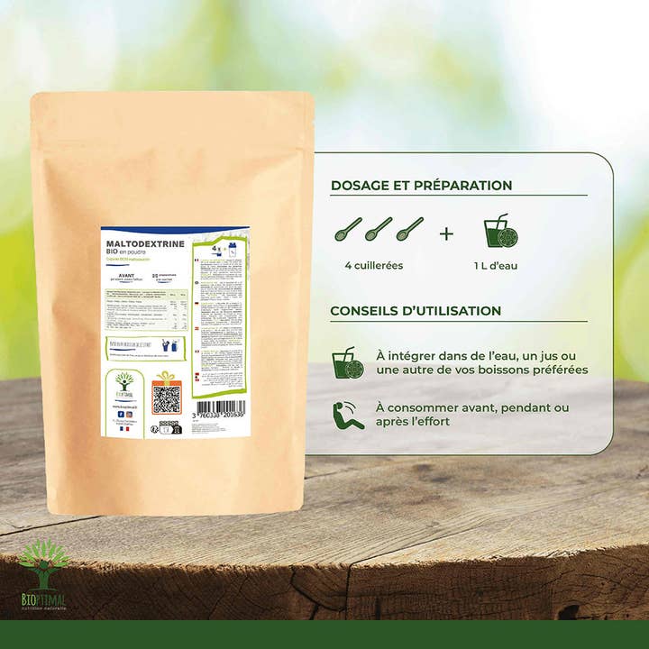 Bioptimal - Wholesale Protein/Superfood Powder - Organic Maltodextrin Vegan Powder Packaged in France2