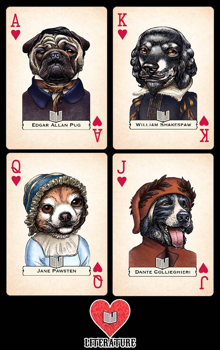 ChetArt - Wholesale Playing Cards - Dogs: A Fetching Deck Playing Cards5