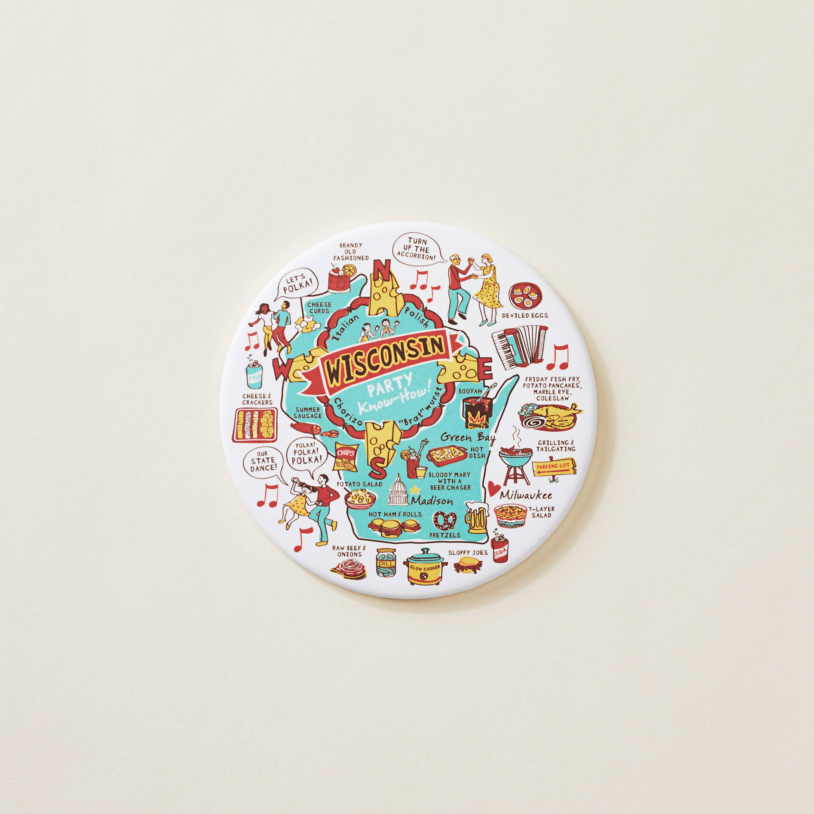 HANmade Milwaukee - Vente Aimants - Magnet de savoir-faire du parti du Wisconsin1