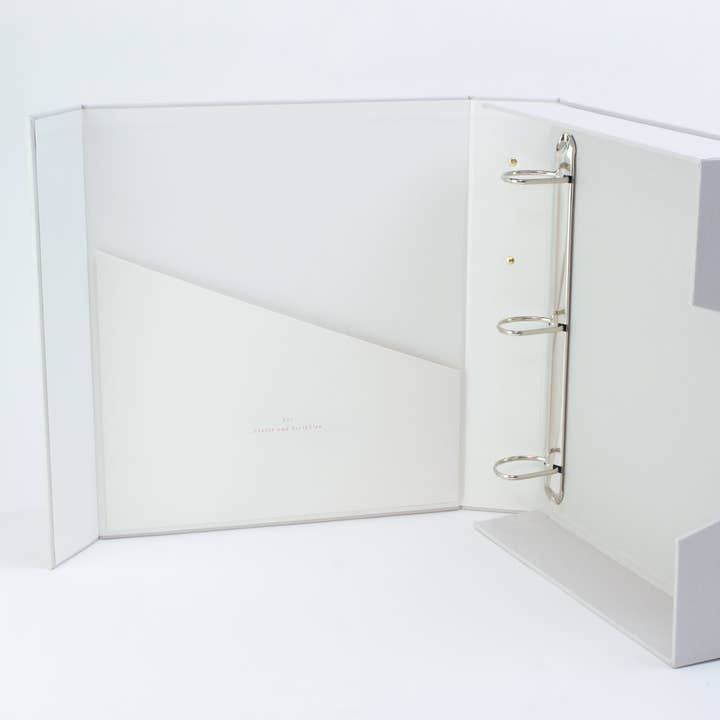 Hadron Epoch Design Studio - Wholesale Binder - Fabric Hardcover D-Ring Binder - Clamshell Style