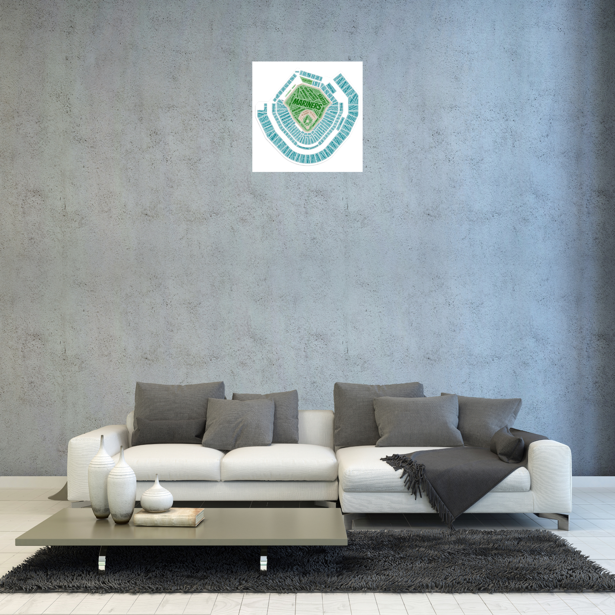 Quotables Geek Custom Designs - Wholesale Poster - Seattle Baseball - Stadium Edition3